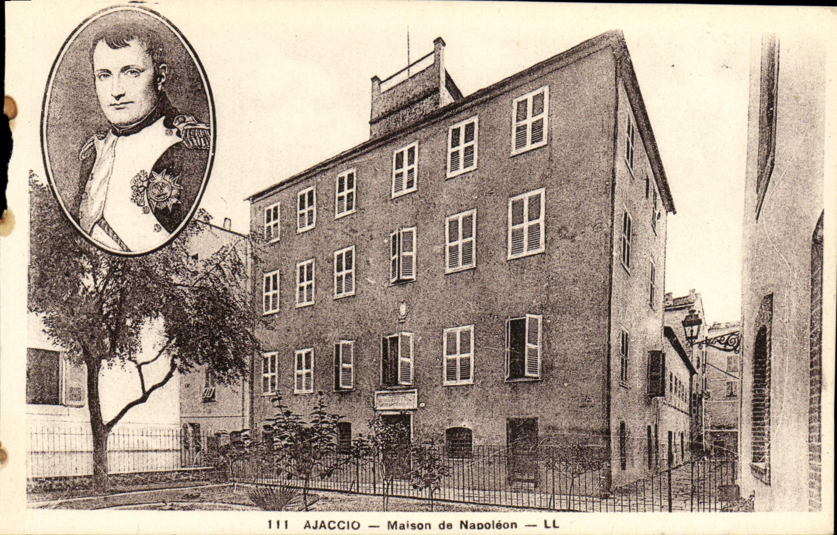 CPA Ajaccio Maison De Napoleon 1er 