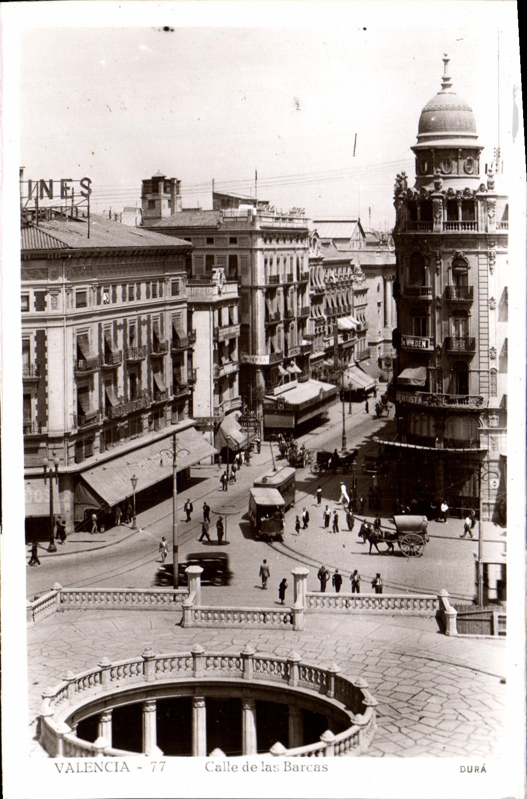 CPA Valencia Calle de las barcas 