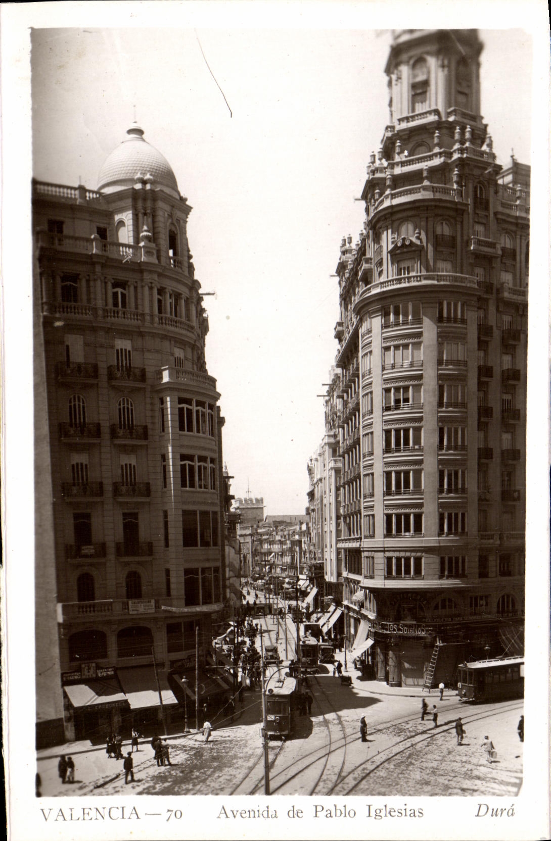 CPA Valencia Avenida De Pablo Iglesias