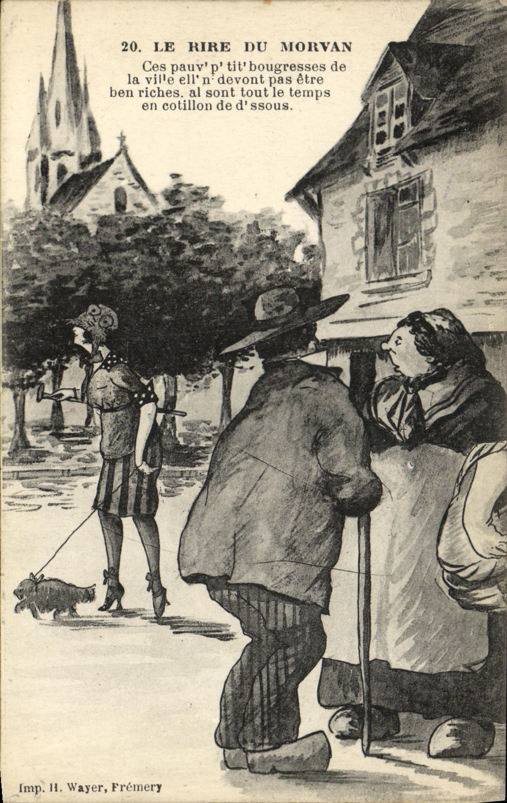 CPA Le Rire du morvan