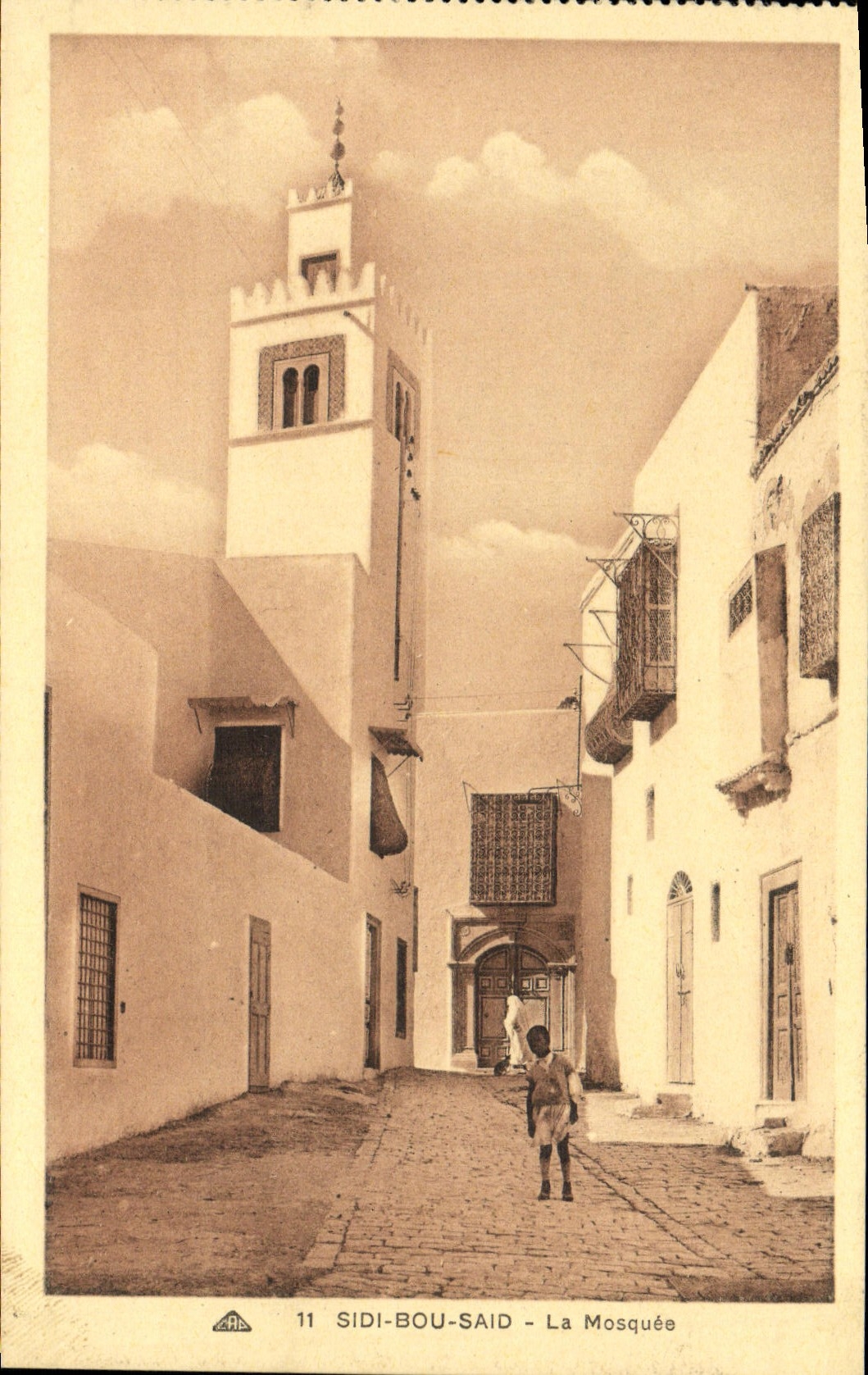 CPA Sidi Bou Said La Mosquee