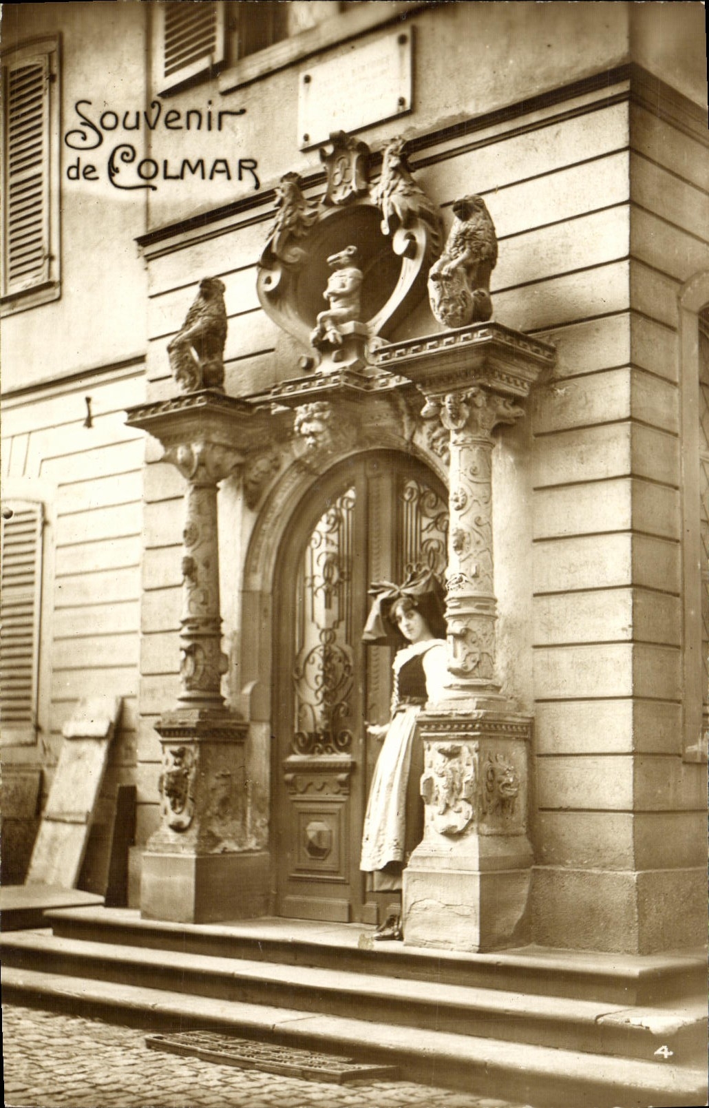 CPA Souvenir de Colmar Alsace