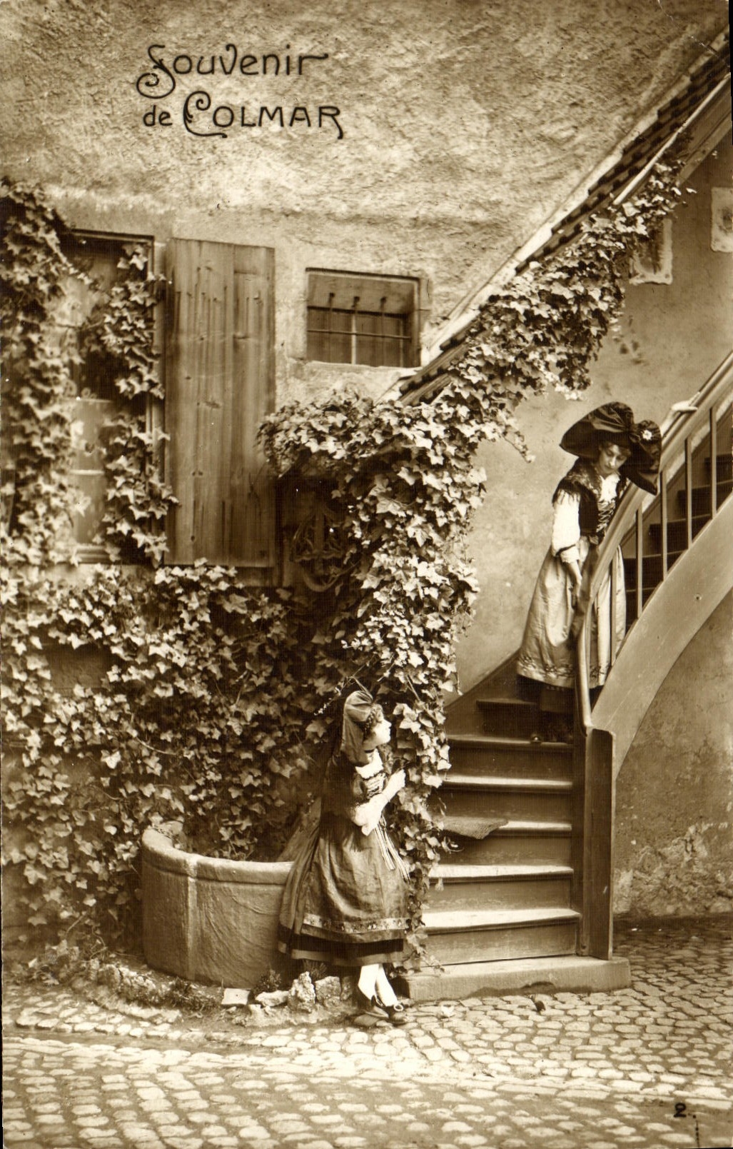 CPA Souvenir de Colmar Alsace