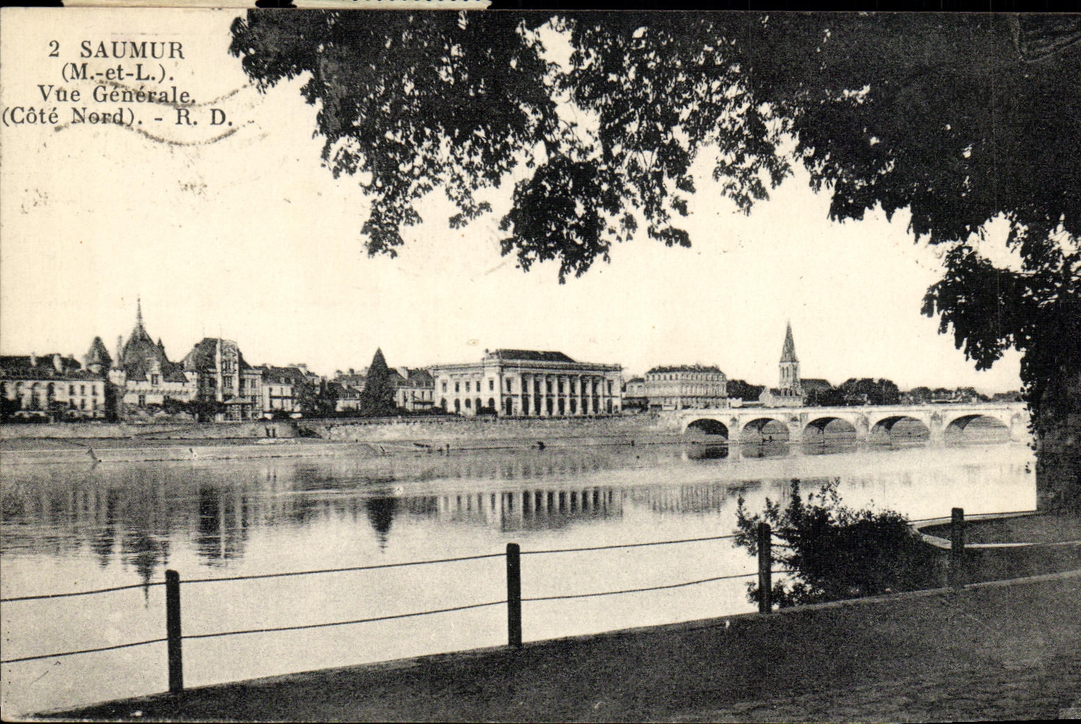 CPA Saumur Vue Generale 