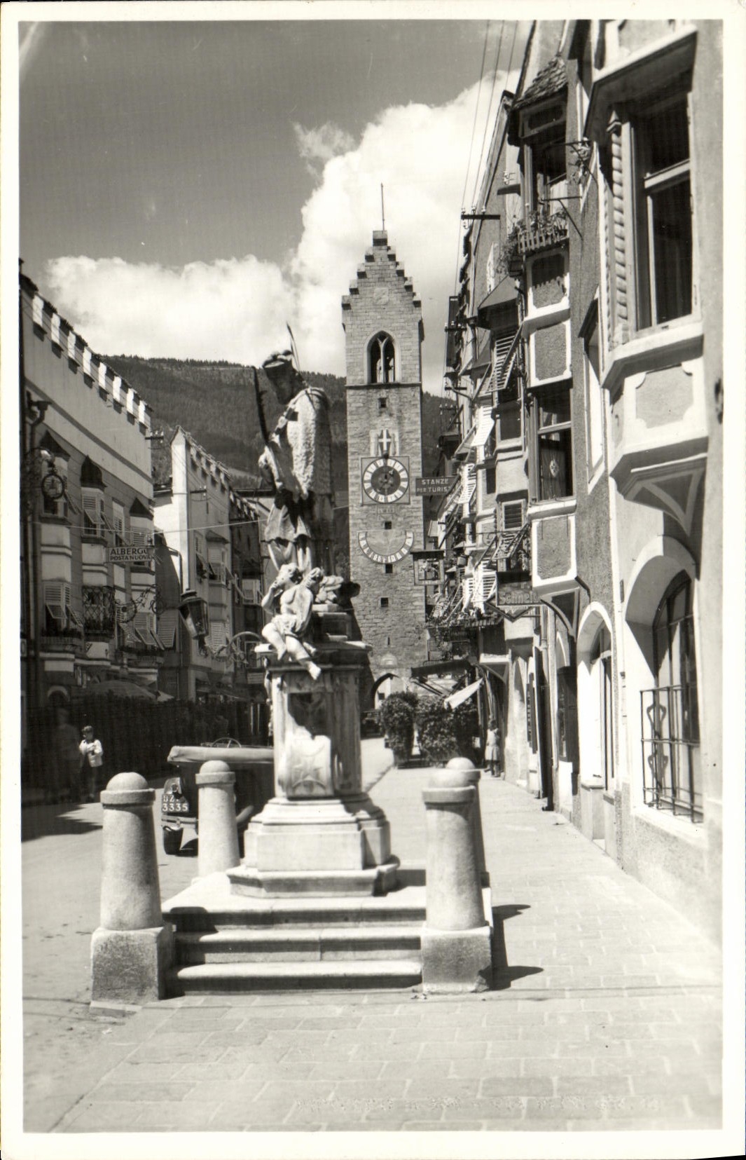 POSTAL Vipiteno de la VENDIMIA vía Vittorio Manuel III