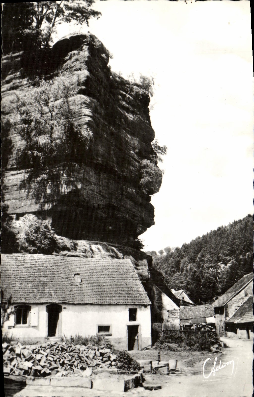 MODERN CARD B the Rhine Grautthal