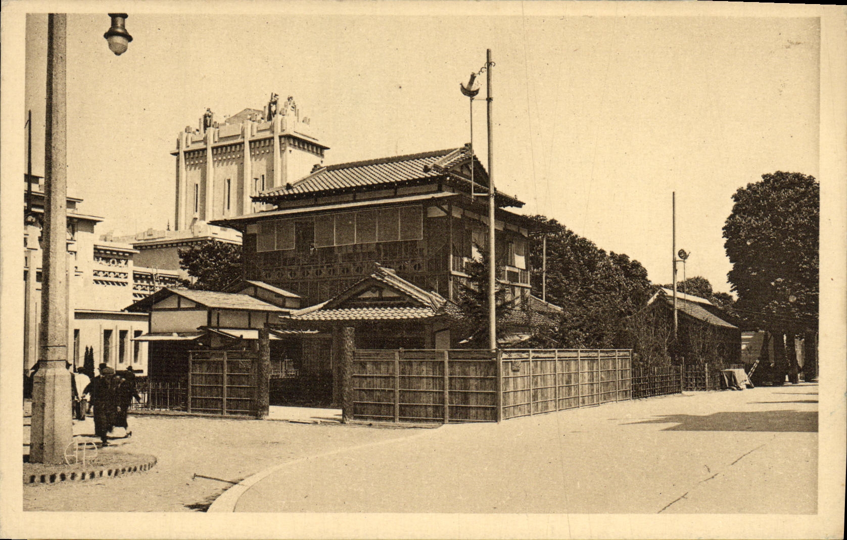 CPA Paris Exposition des Arts Decoratifs 1925 La pavillon japonais Japon Nippon
