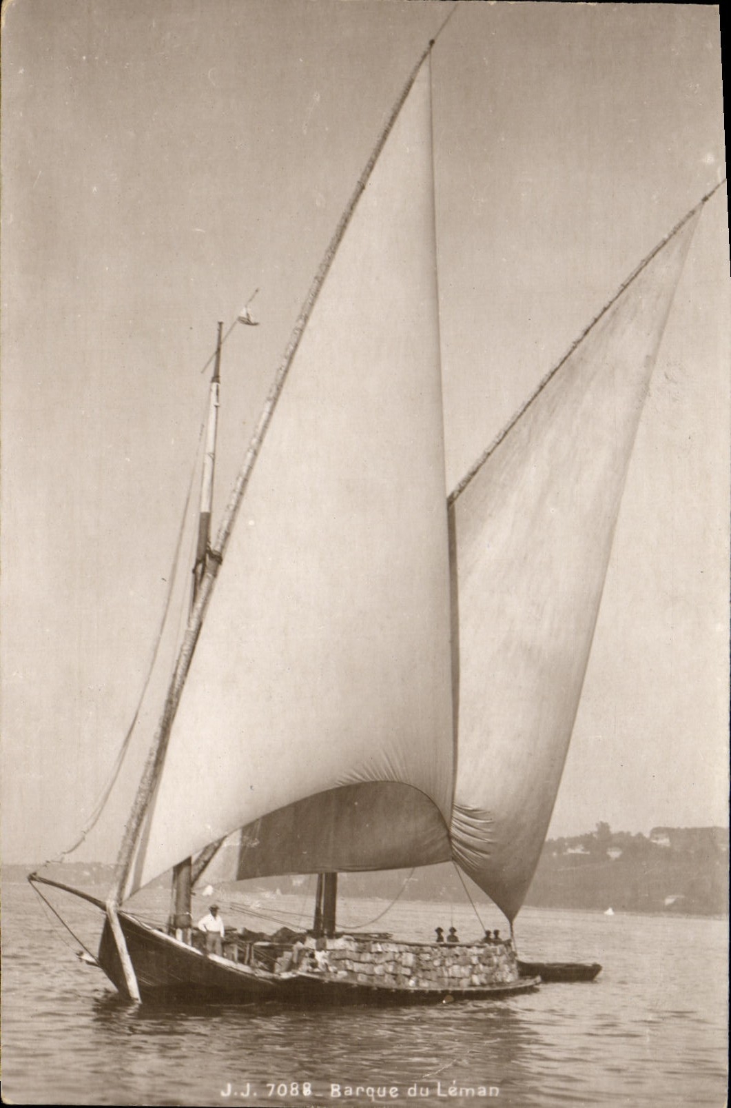 CPM Barque du Laman Bateau Suisse