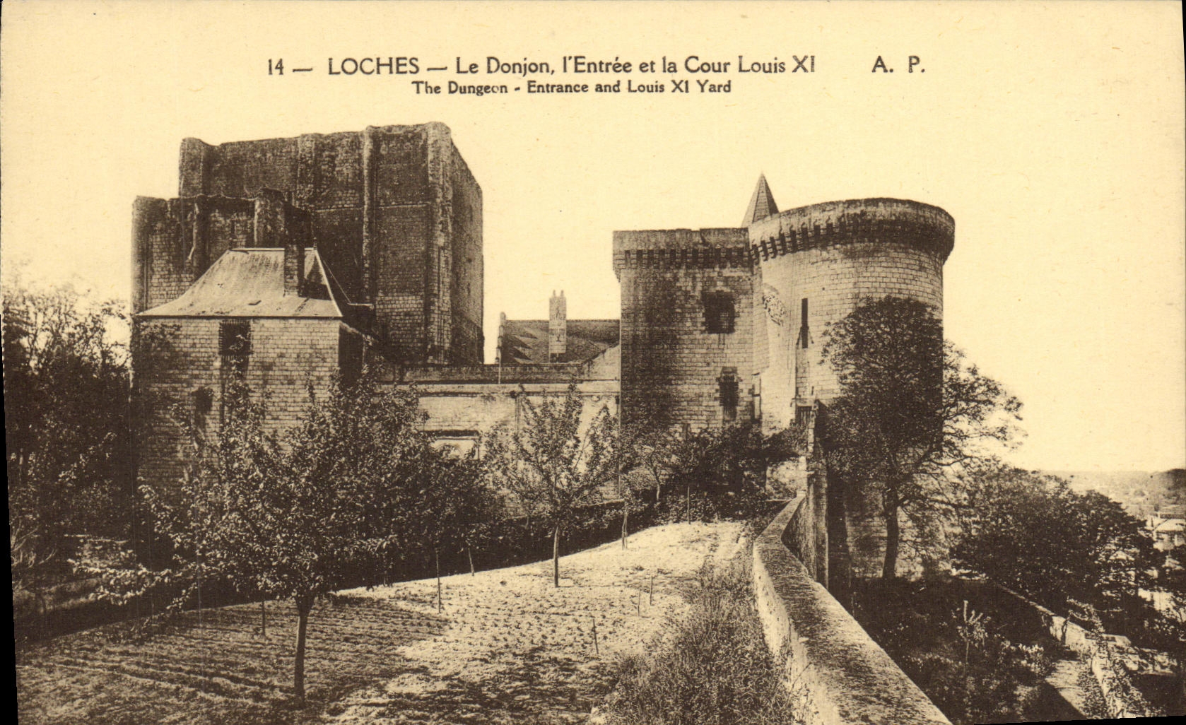 CPA Loches Le Donjon