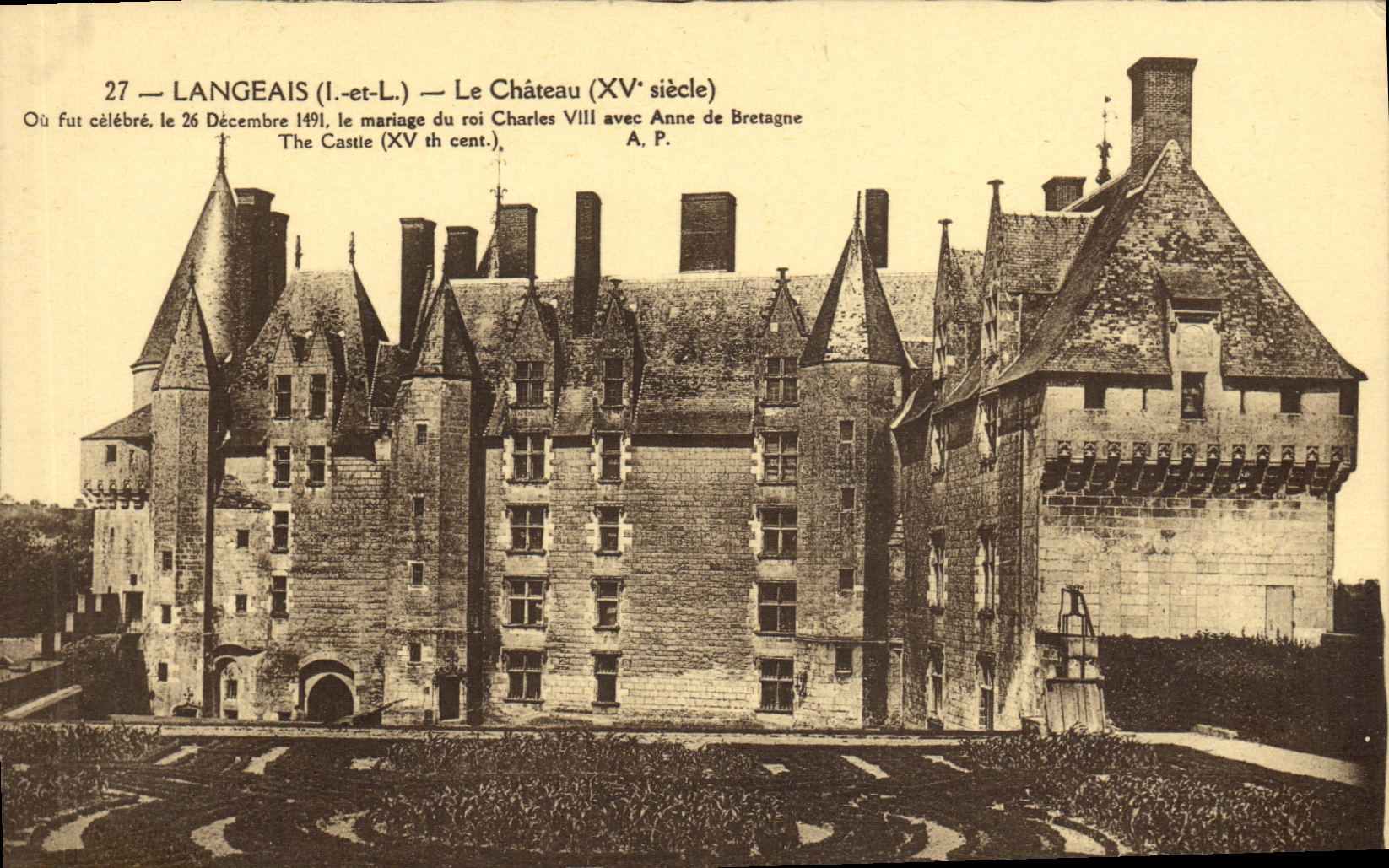 CPA Langeais Le Chateau 