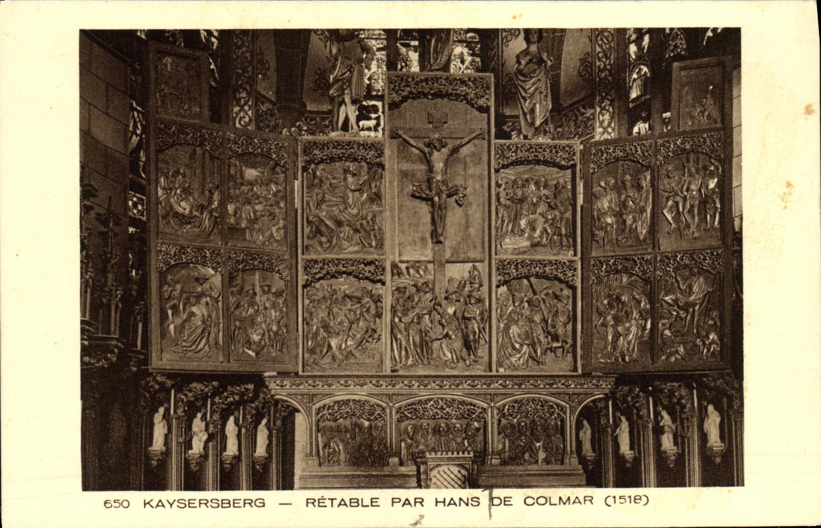 CPA Kaysersberg Retable par Hans de Colmar