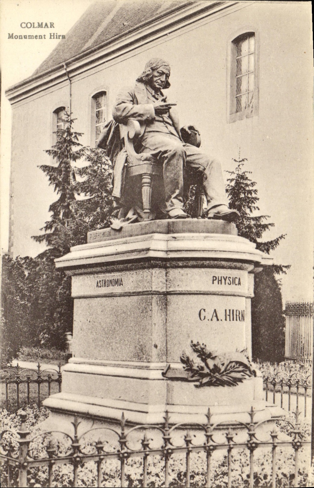 CPA Colmar Monument Hirs
