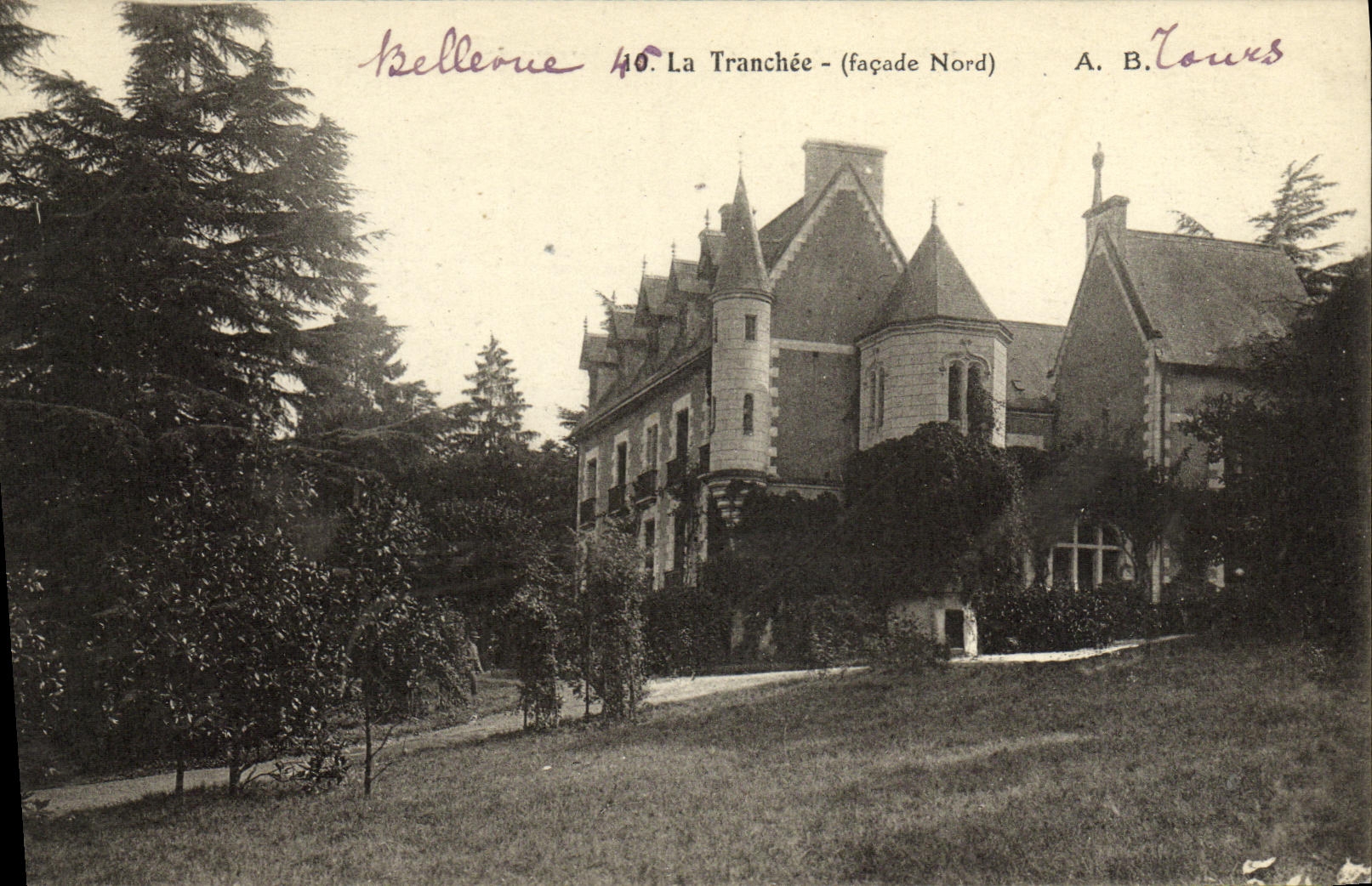 CPA La Tranchee Bellevue 