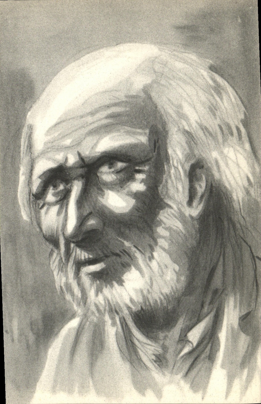 VINTAGE POSTCARD Calendar 1939 Friends Of Old age Street Visconti Paris