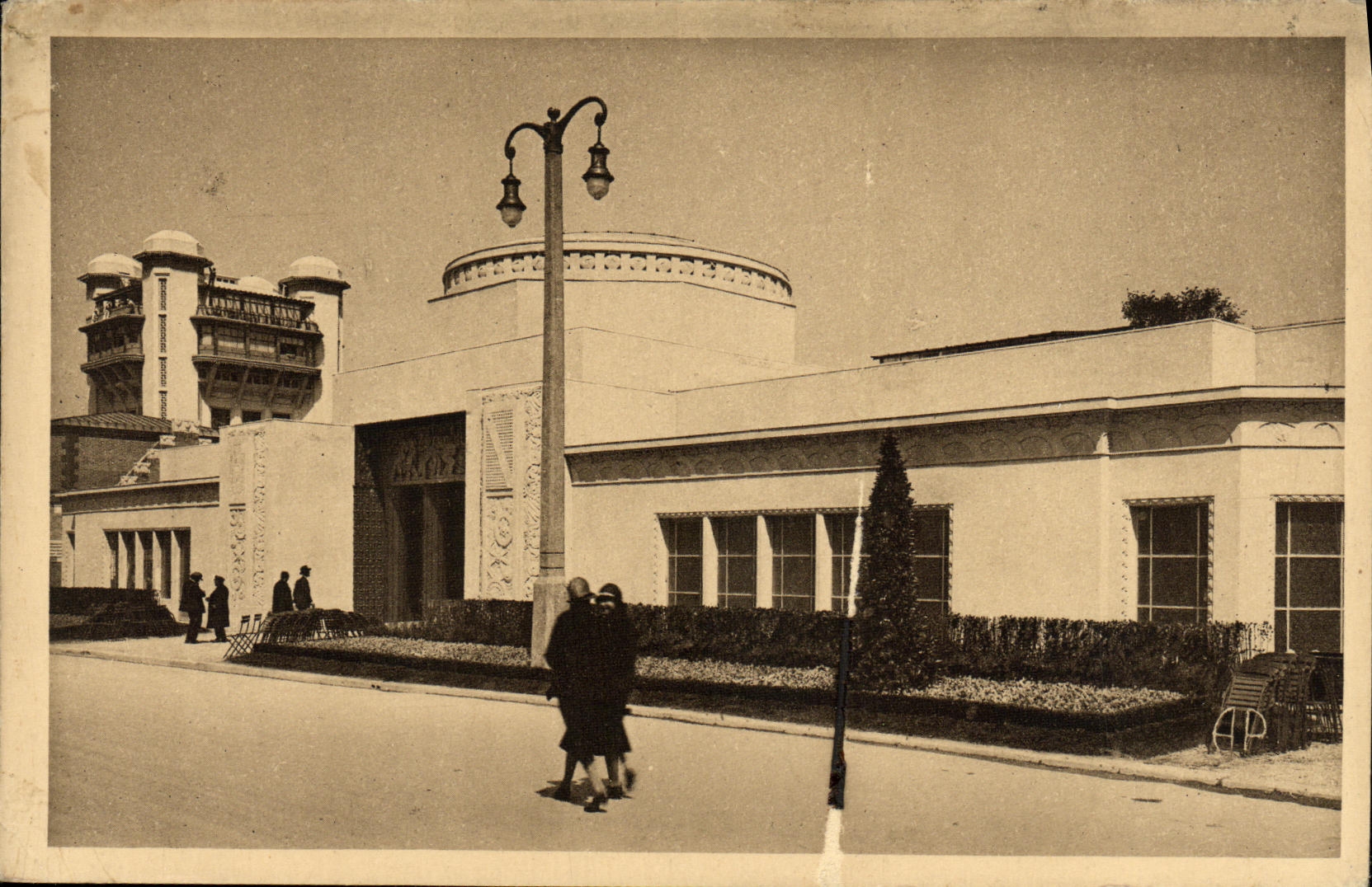 CPA Paris Exposition Des Arts Decoratifs Pavillon De Nancy et de la region de l'Estd e la France