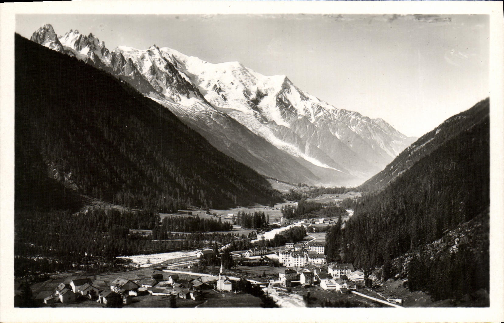 CPA Argentieres Et Le Mont Blanc