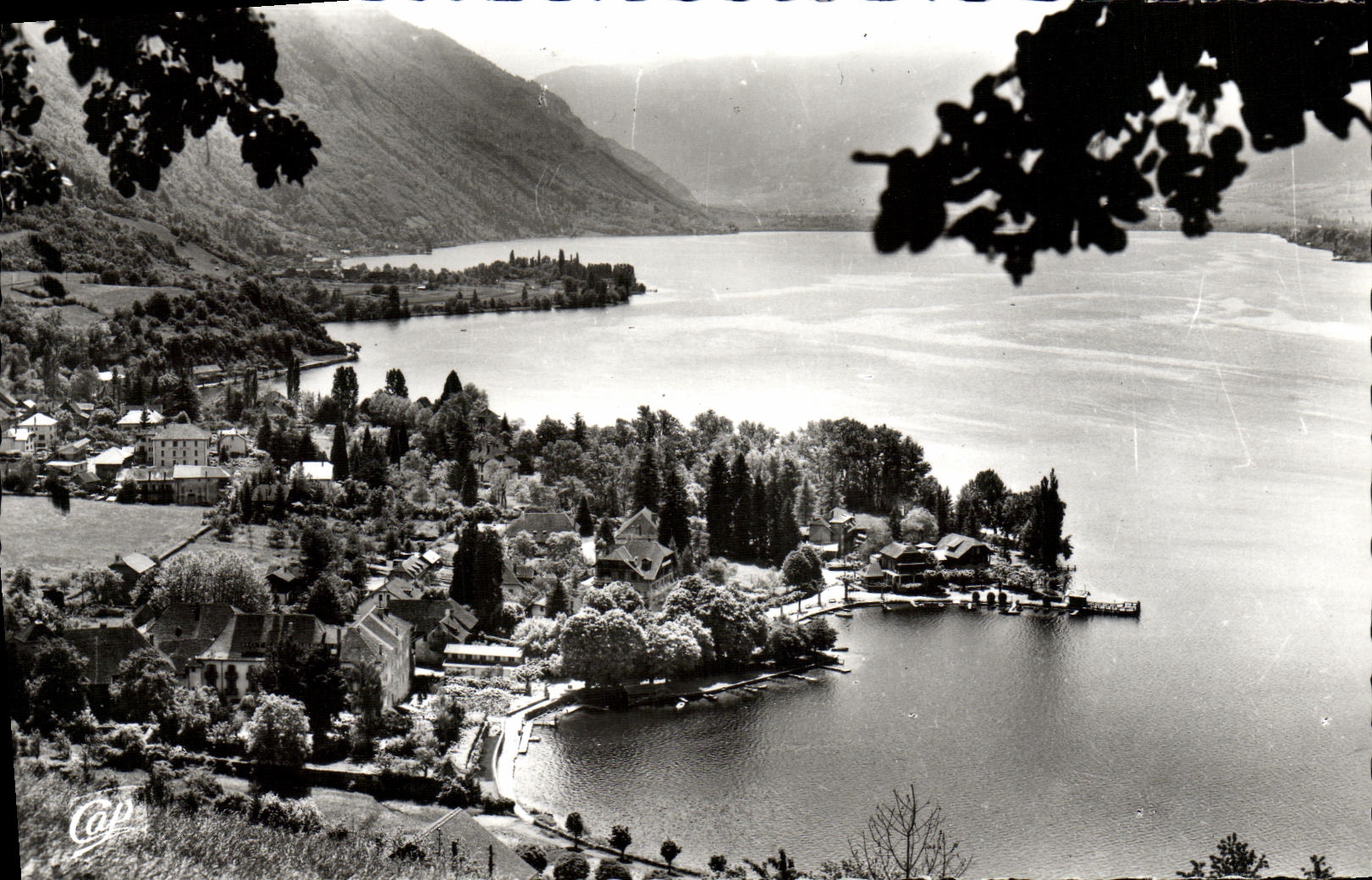CPA Lac d'Annecy Vue Sur La Baie de talloires