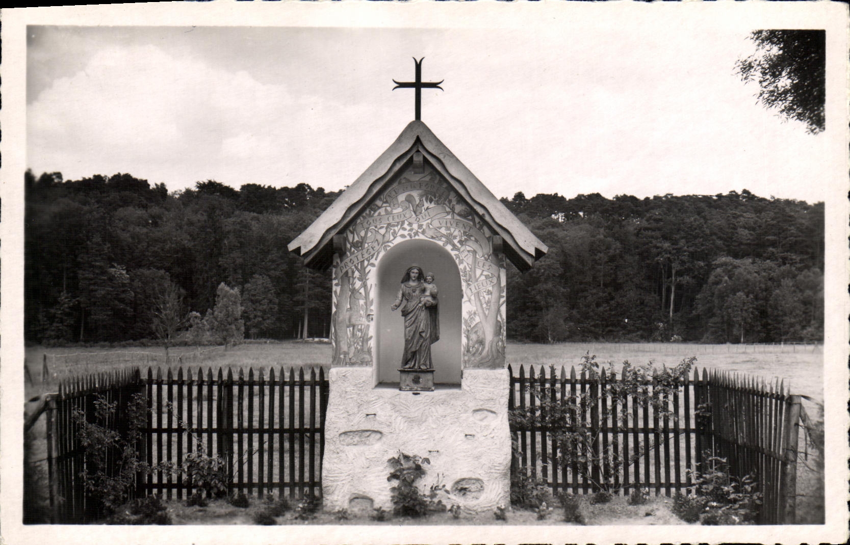 MODERN CARD Holy Light In Yvelines Oratory Of ND Of the Drill