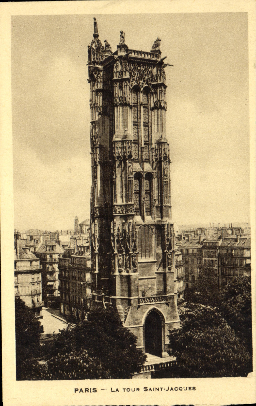 CPA Paris La Tour Saint Jacques