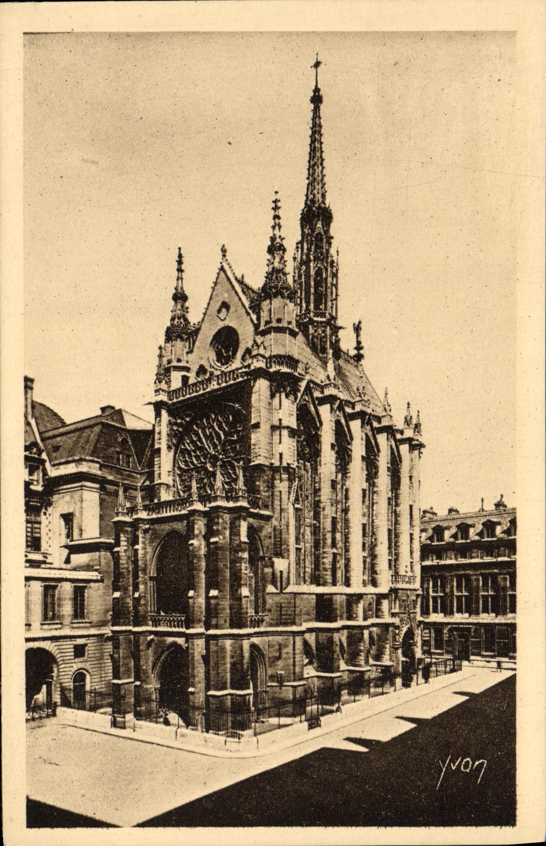 CPA Paris En Flanant La Sainte Chapelle
