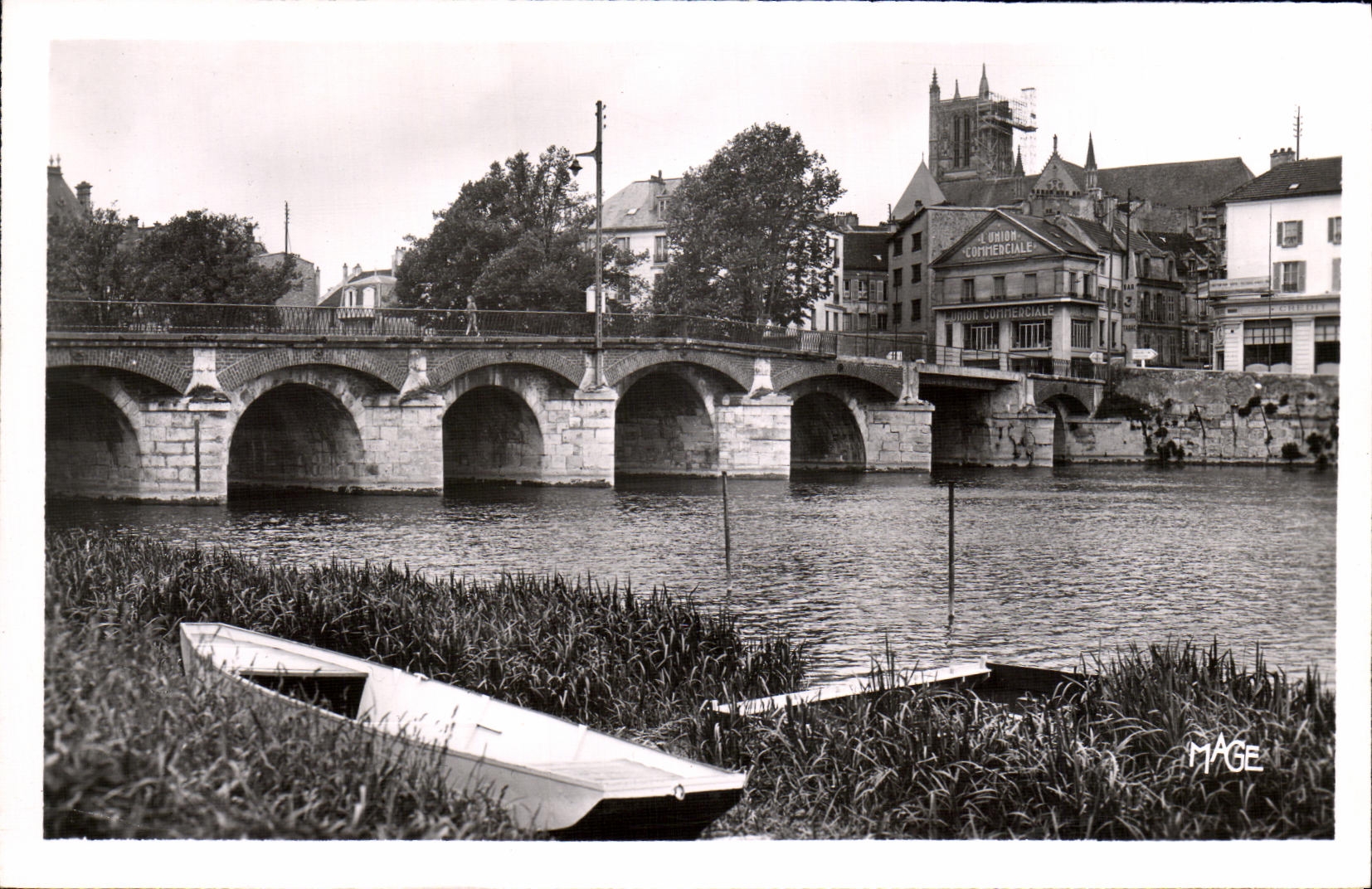 CPM Meaux Les Bords De La Marne
