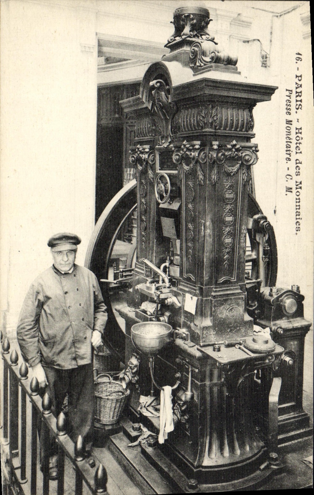 CPA Paris Hotel Des Monnaies Presse Monetaire
