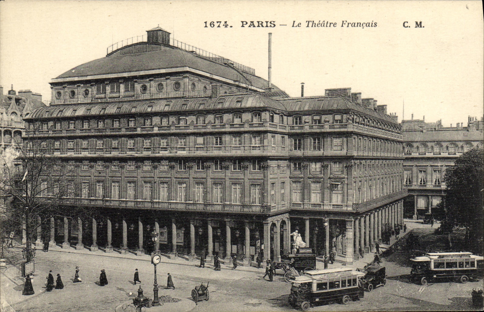 CPA Paris Le Theatre Francais