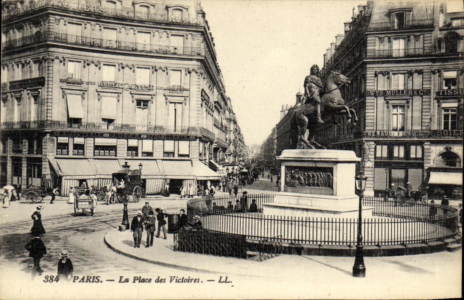 CPA Paris La Place Des Victoires