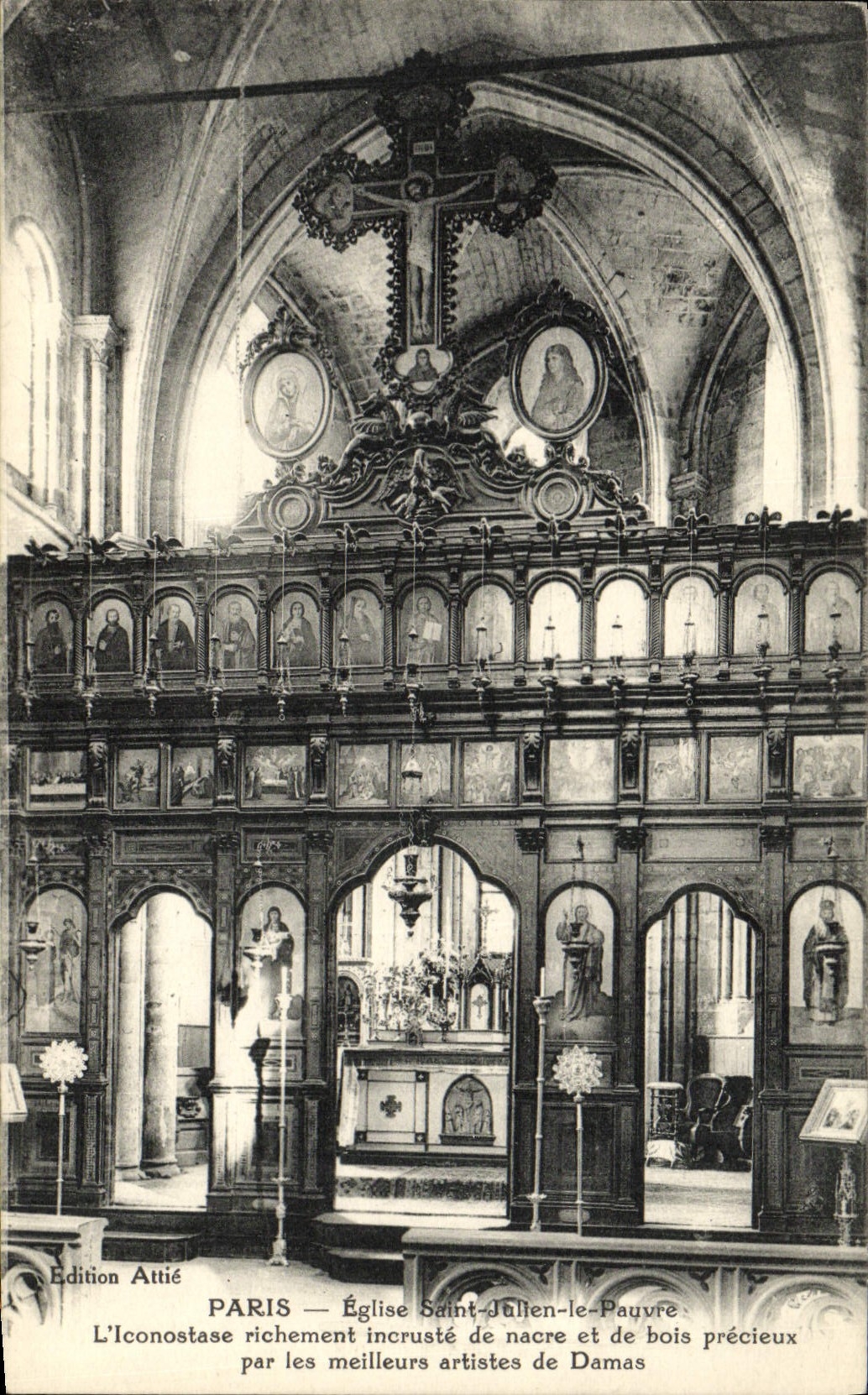 CPA Paris Eglise Saint Jallen le Pauvre