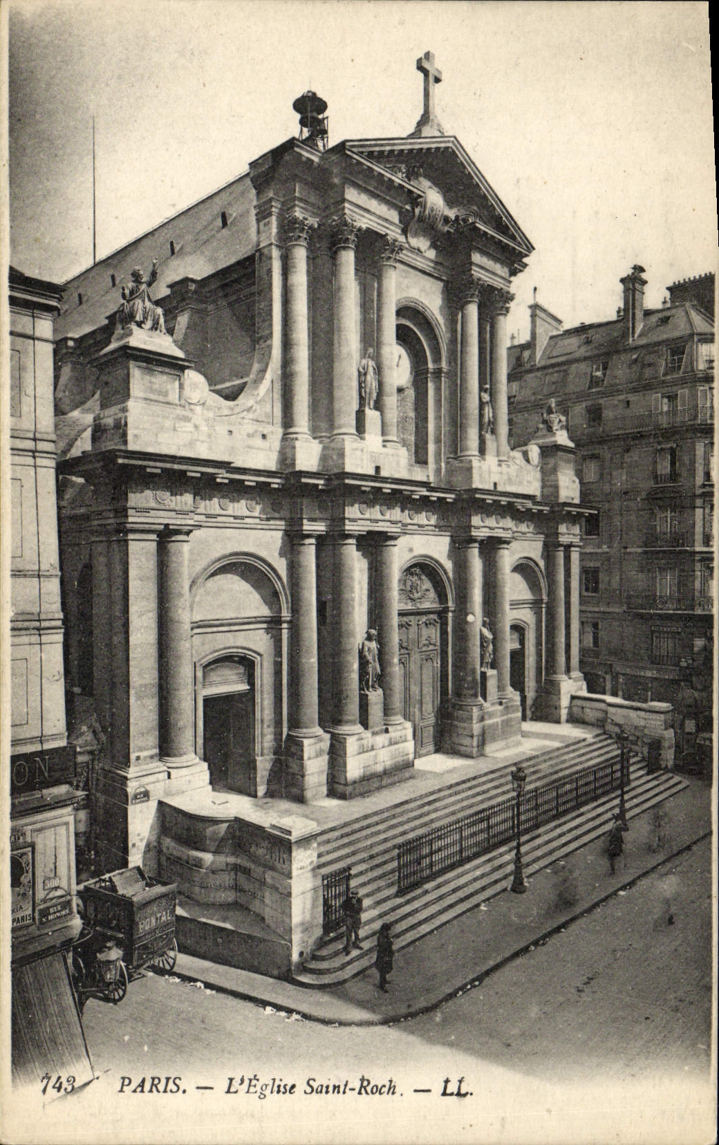 CPA Paris L'Eglise Saint Roch