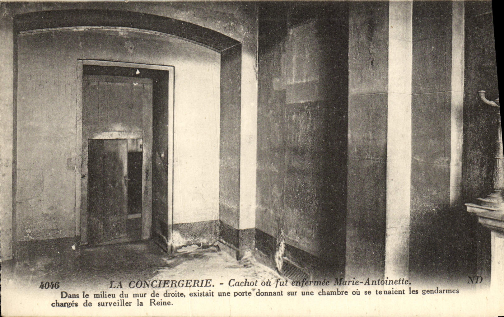 CPA Paris Conciergerie Cachot ou fut enferme Marie Antoinette 
