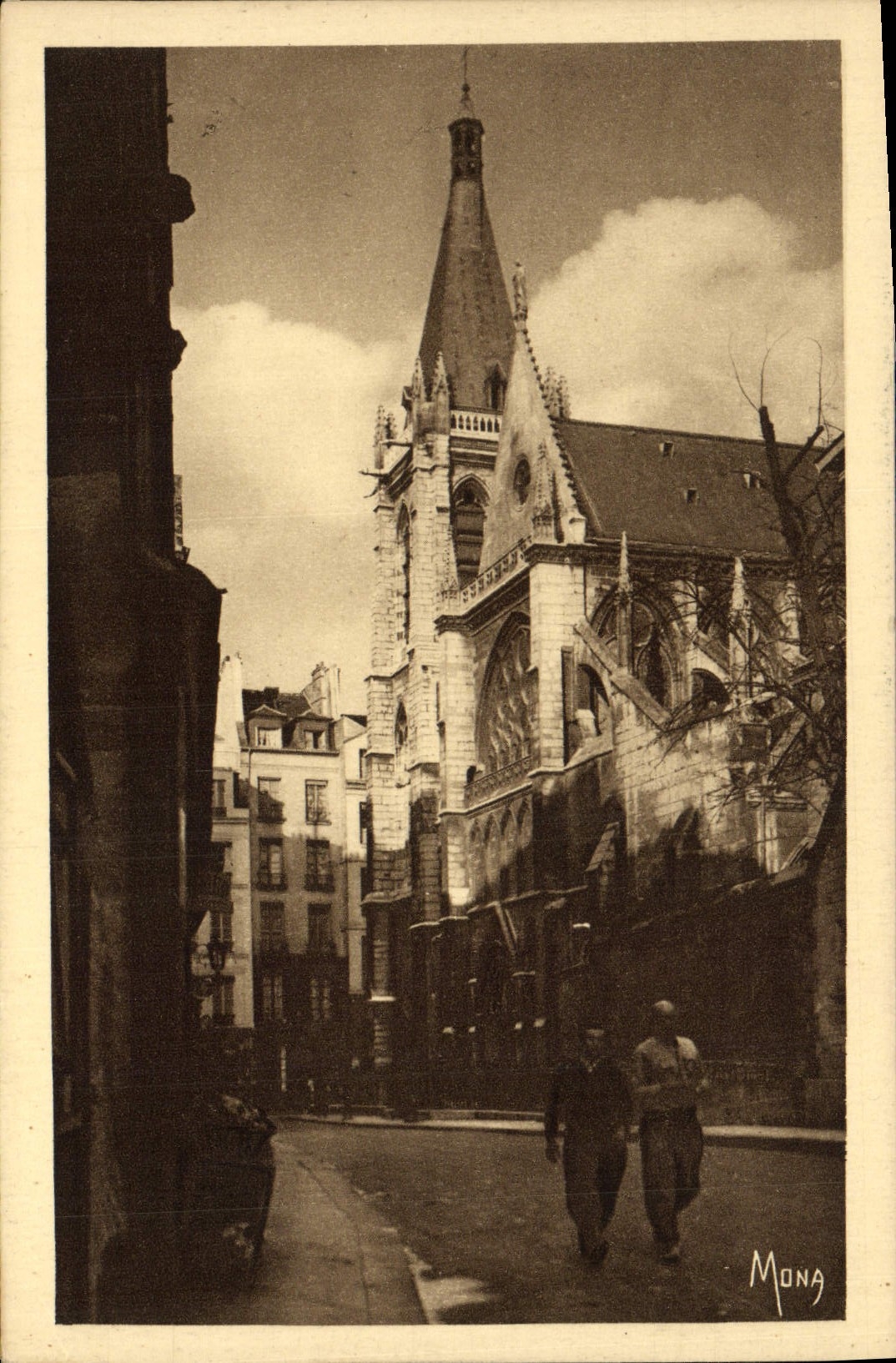 CPA Paris Les Petites Tableaux De L'Eglise Saint Severin