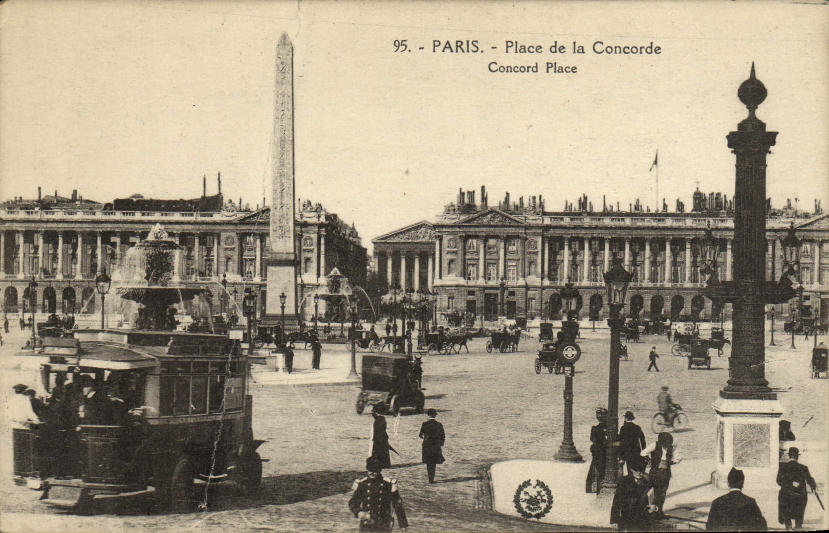CPA Paris Place de la Concorde