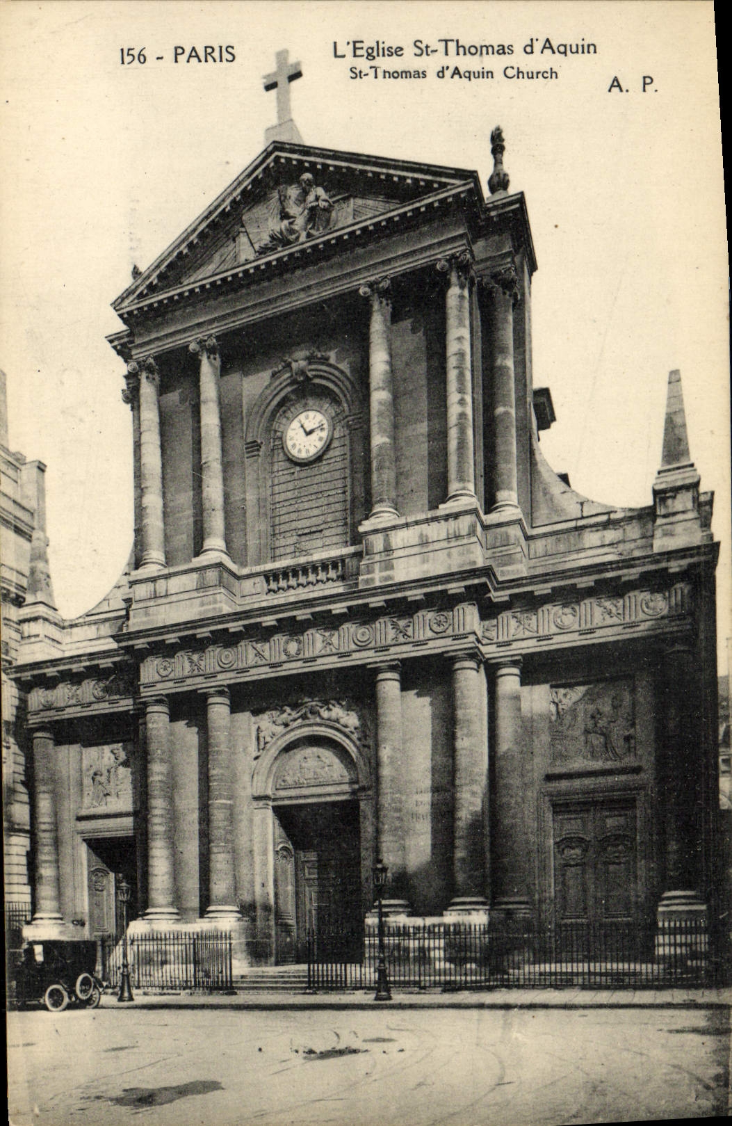 CPA Paris L'Eglise St Thomas d'Aqunin