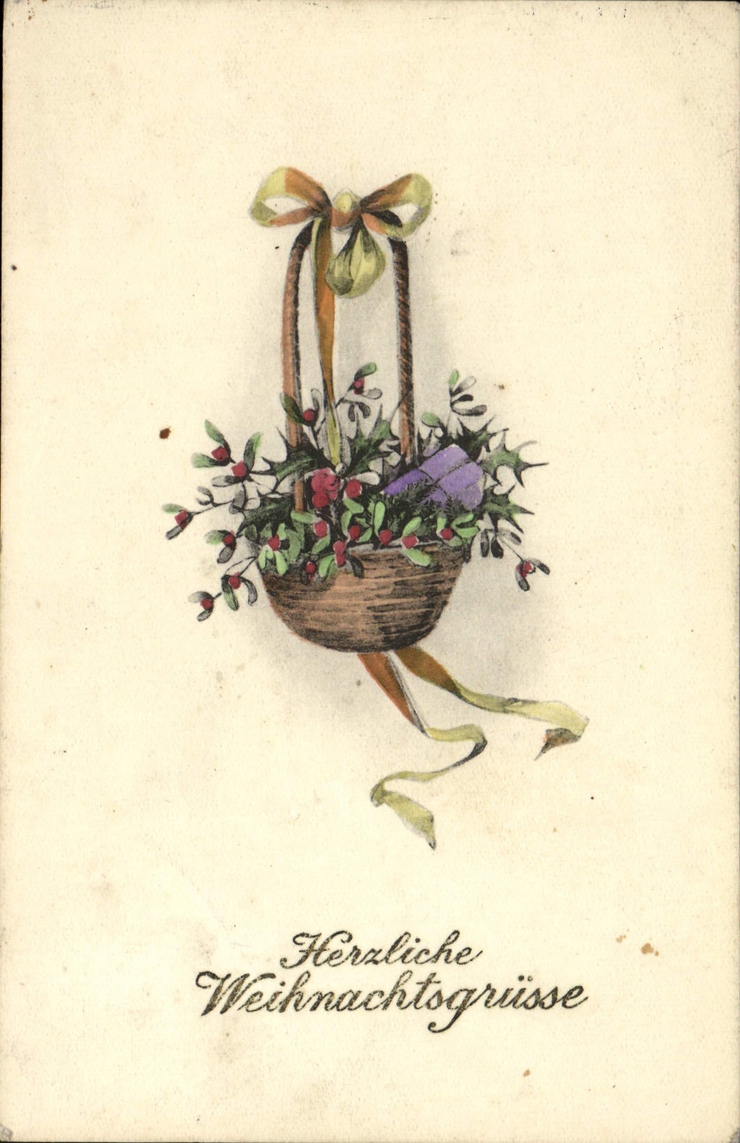 CPA Bonne Annee Fleurs