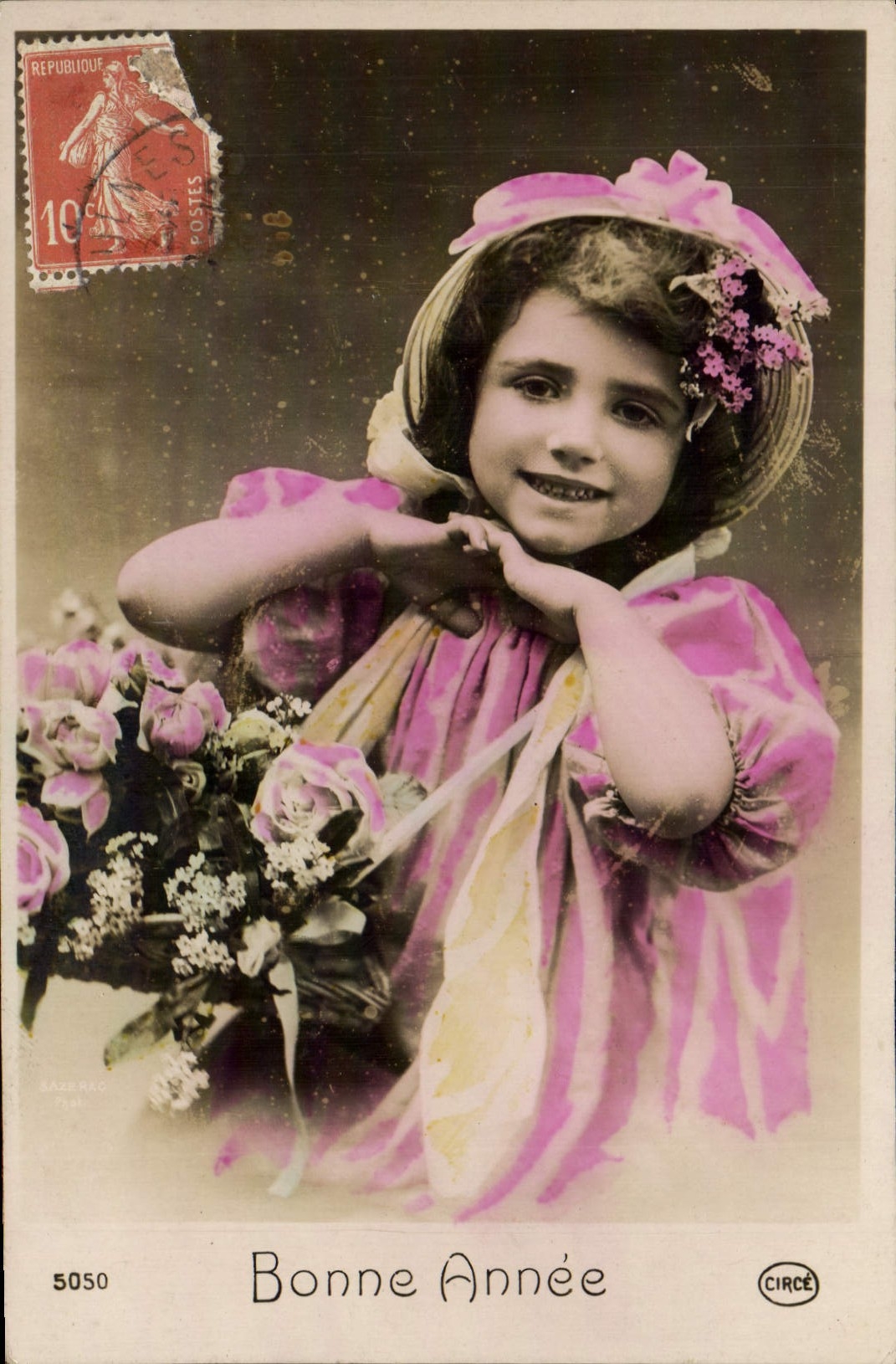 CPA Bonne Annee Enfant