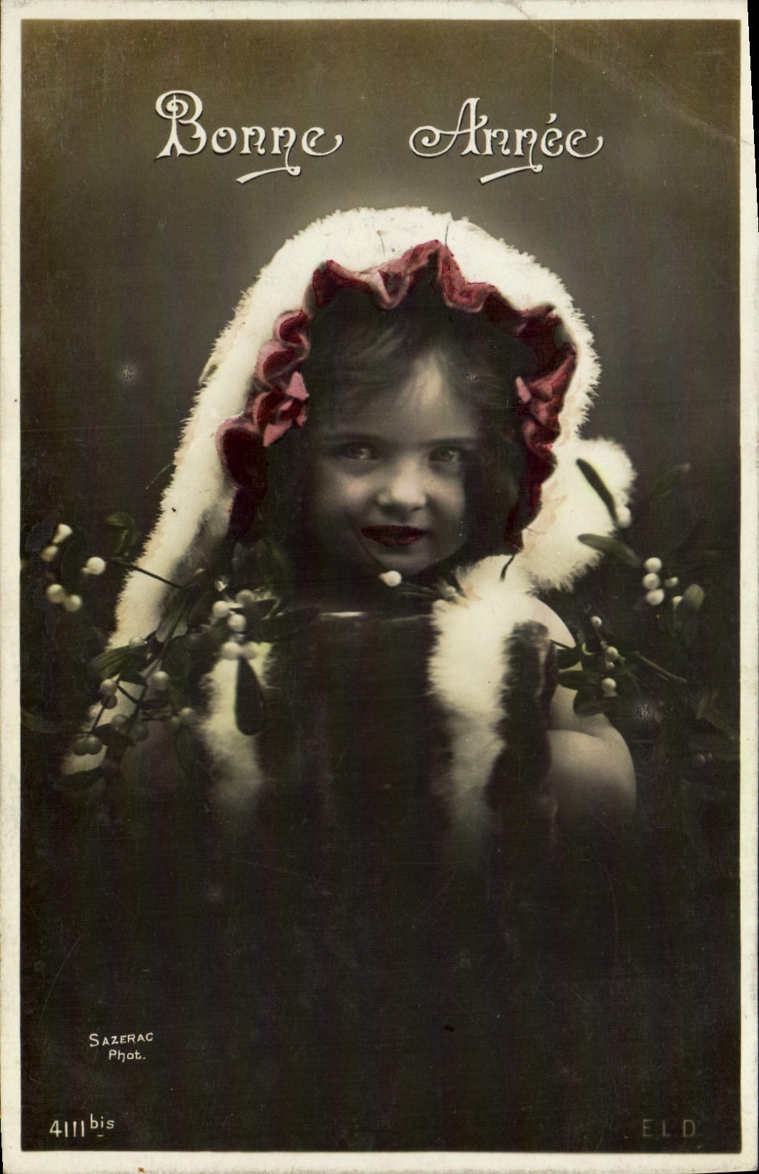 CPA Bonne Annee Enfant