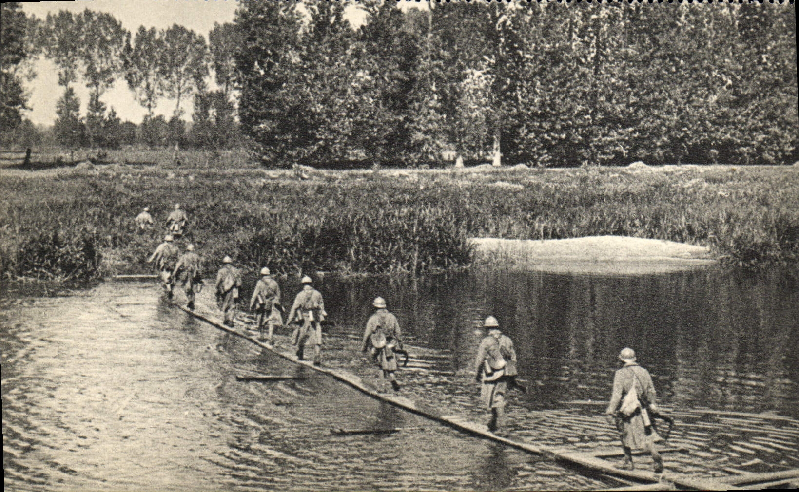 CPM Militaria Passerelle legere d'infanterie