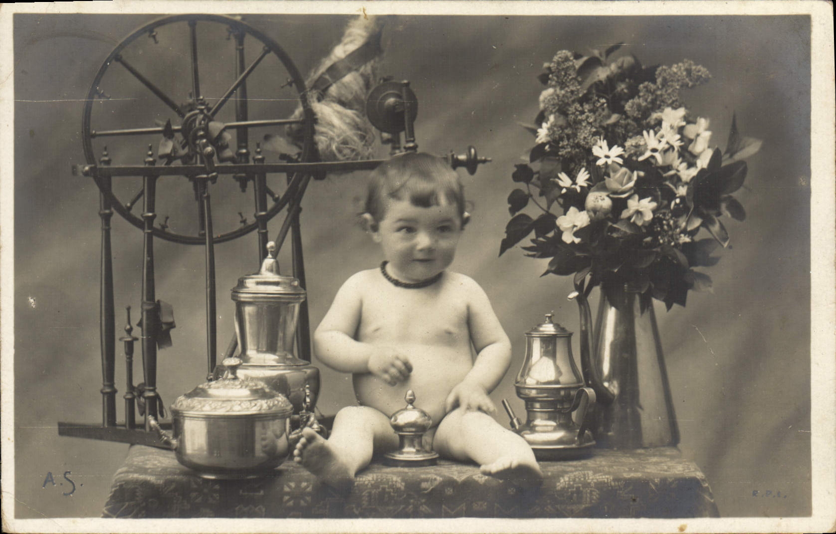 CPA Fantaisie Enfant Bebe