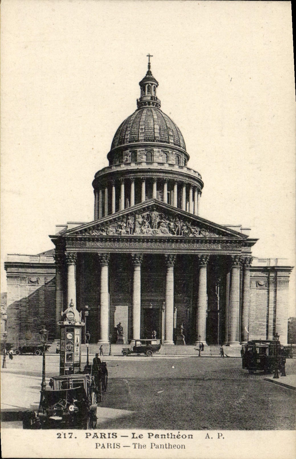 CPA Paris Le Pantheon 