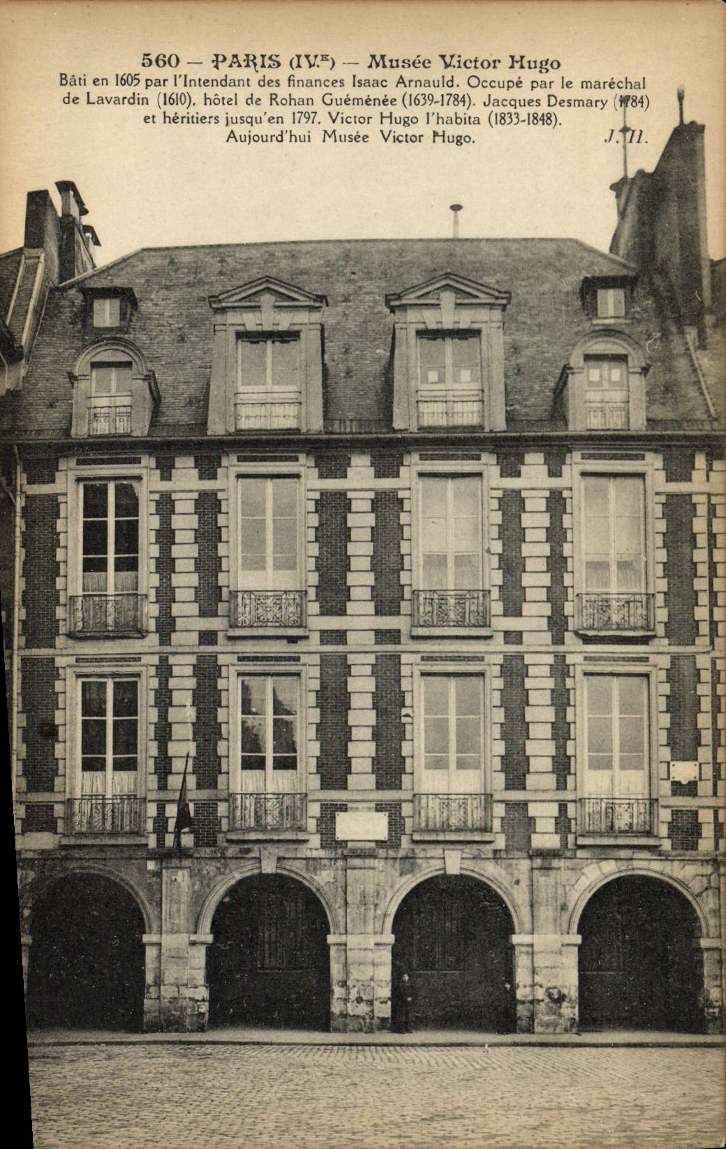 CPA Paris Musee Victor Hugo