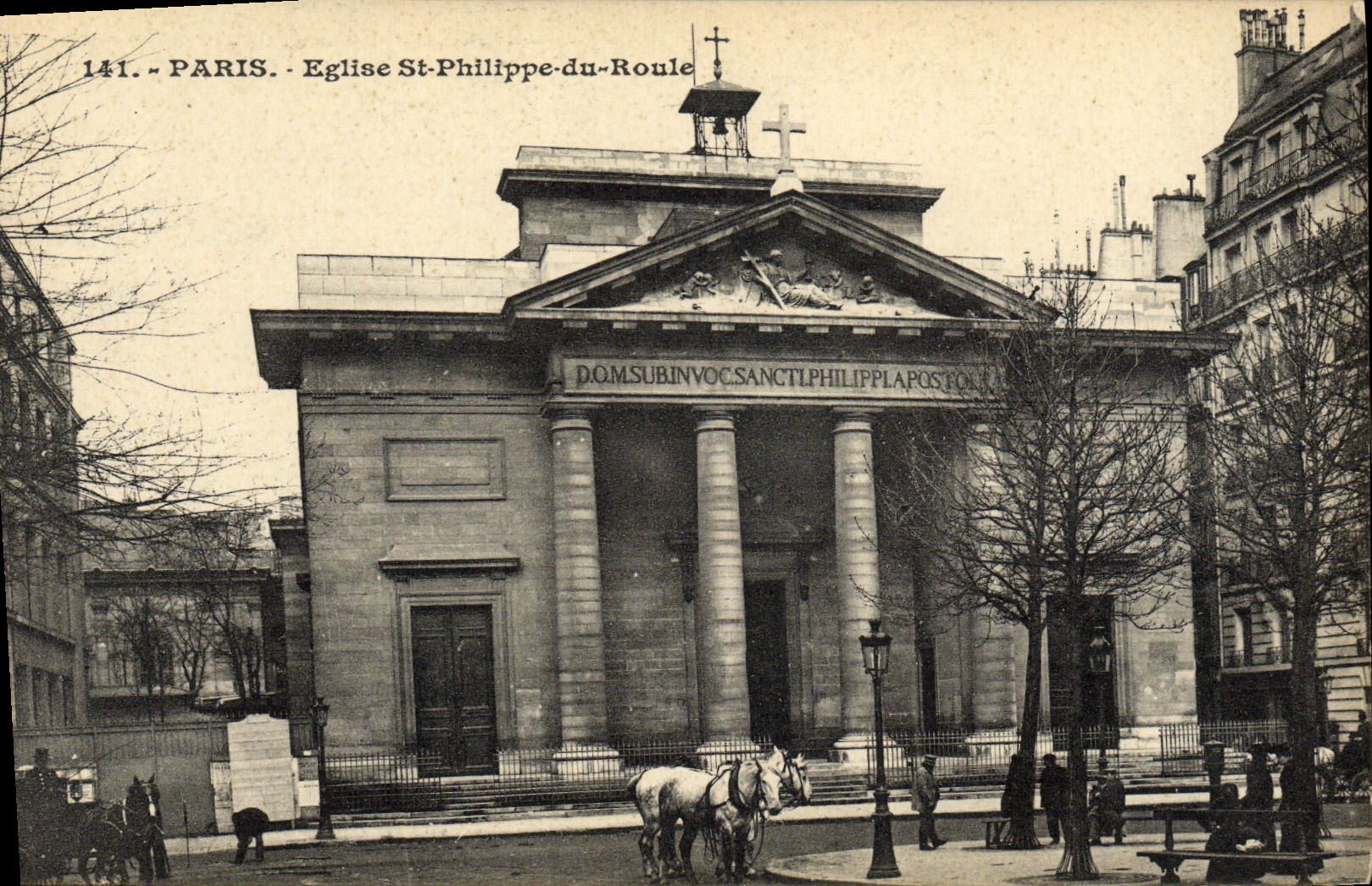 CPA Paris Eglise St Philippe du Roule