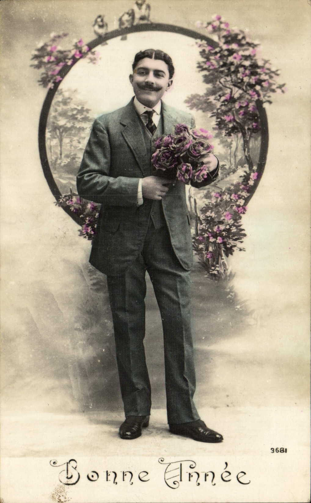 CPA Fantaisie Bonne Annee