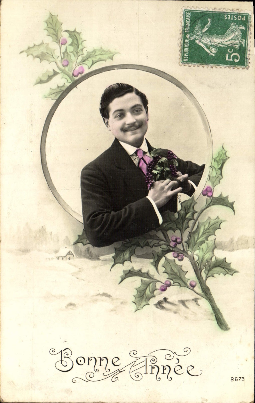 CPA Fantaisie Bonne Annee