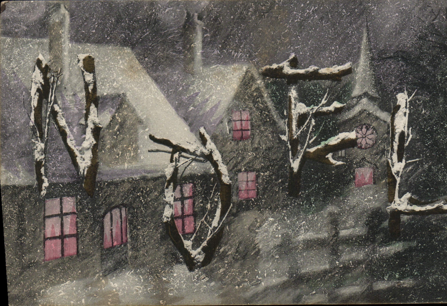 CPA Fantaisie Noel 