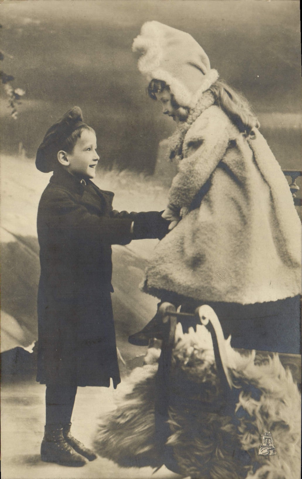 CPA Fantaisie Enfants