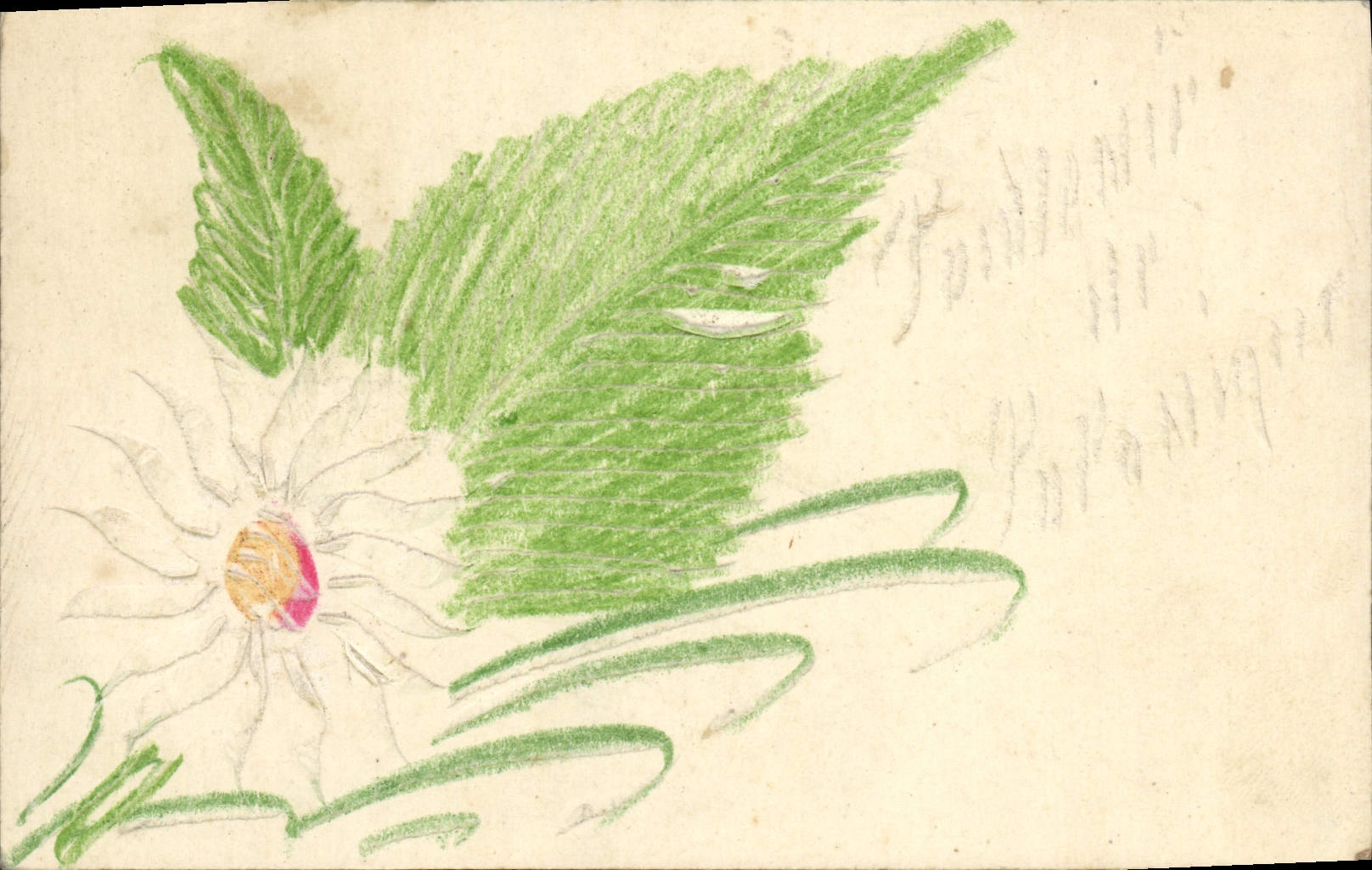 CPA Fantaisie Fleurs 