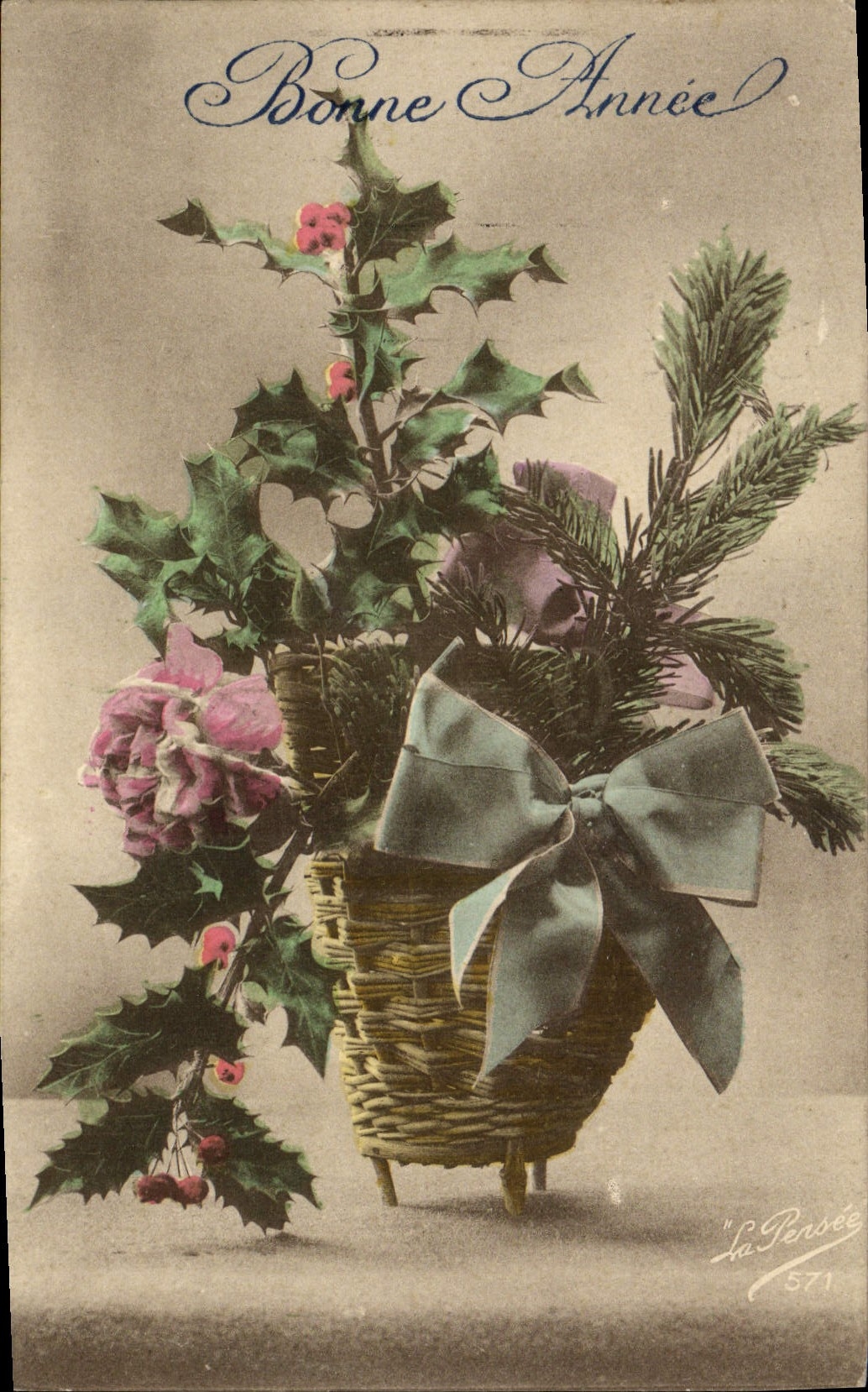 CPA Fantaisie Bonne Annee