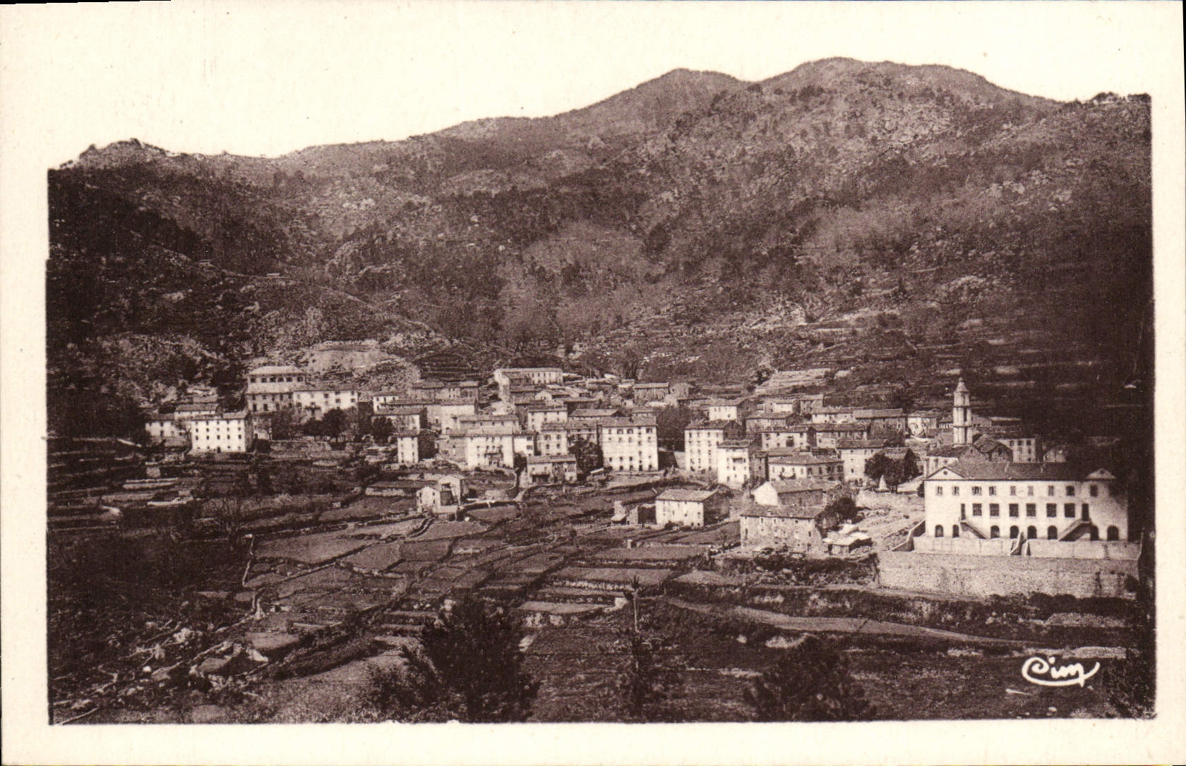 VINTAGE POSTCARD Chisoni View