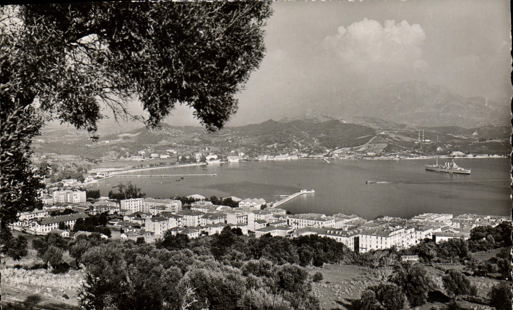 MODERN CARD Ajaccio the Bay of Ajaccio and View